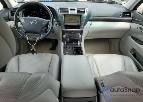 2012 Lexus Ls 460 из США, поврежденный, VIN JTHCL5EF0C5013562